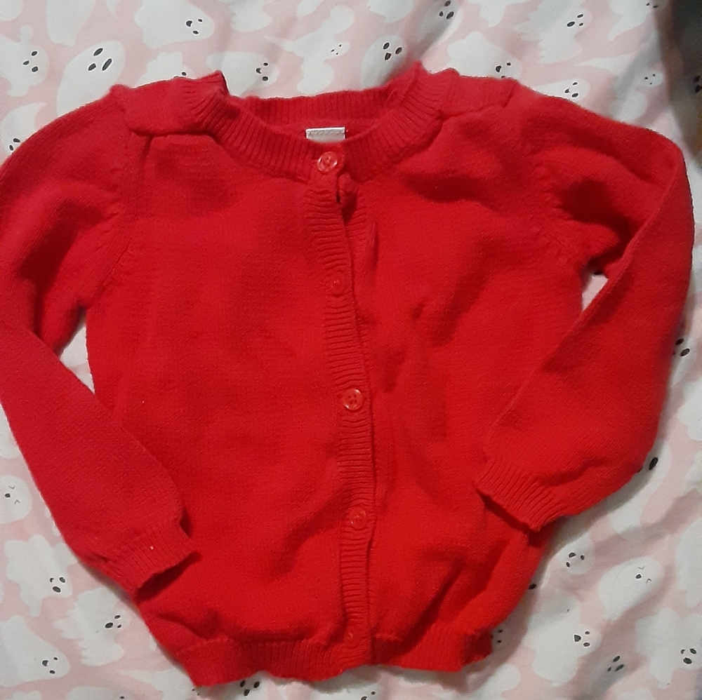 Old Navy Red Baby Girl Sweater